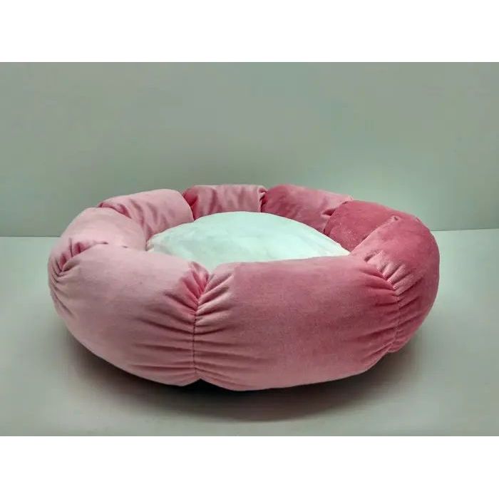 Лежак Matys Жасмин №3, 60х15 см, круглый, розовый - фото 2