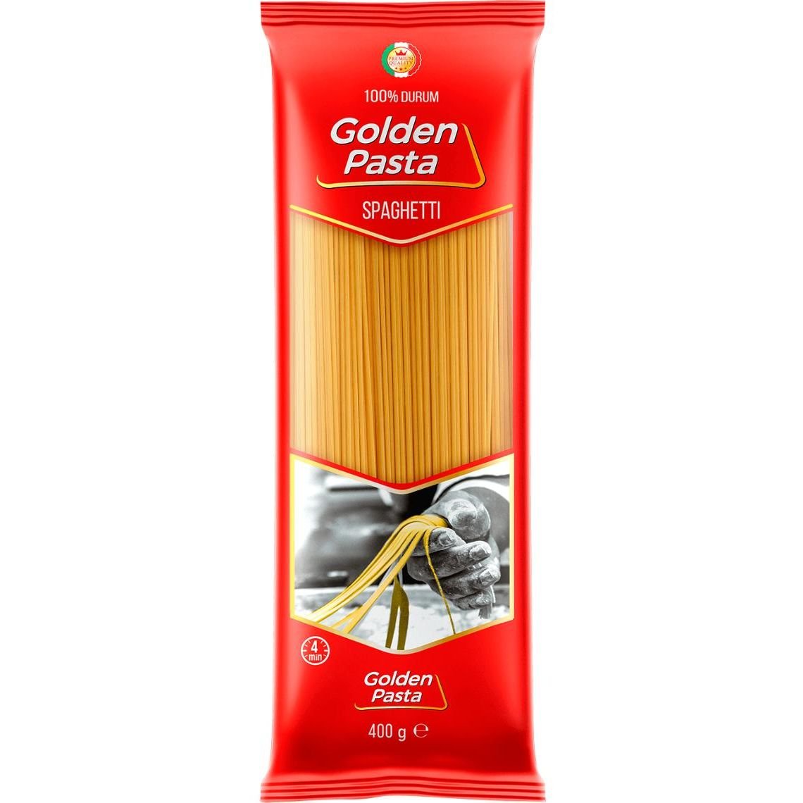 Вироби макаронні Golden Pasta Spaghetti, 400 г - фото 1