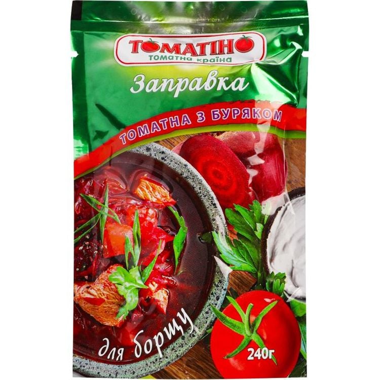 Заправка томатная Томатіно со свеклой, 240 г - фото 1