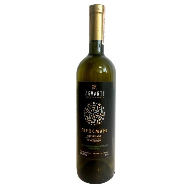 Вино Agmarti Пиросмани, белое, полусухое, 10,5-12,5%, 0,75 л (35150) - фото 1