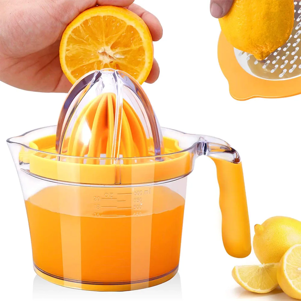 Ручний соковитискач Supretto, з ємністю для соку, помаранчевий (79580001) - фото 2