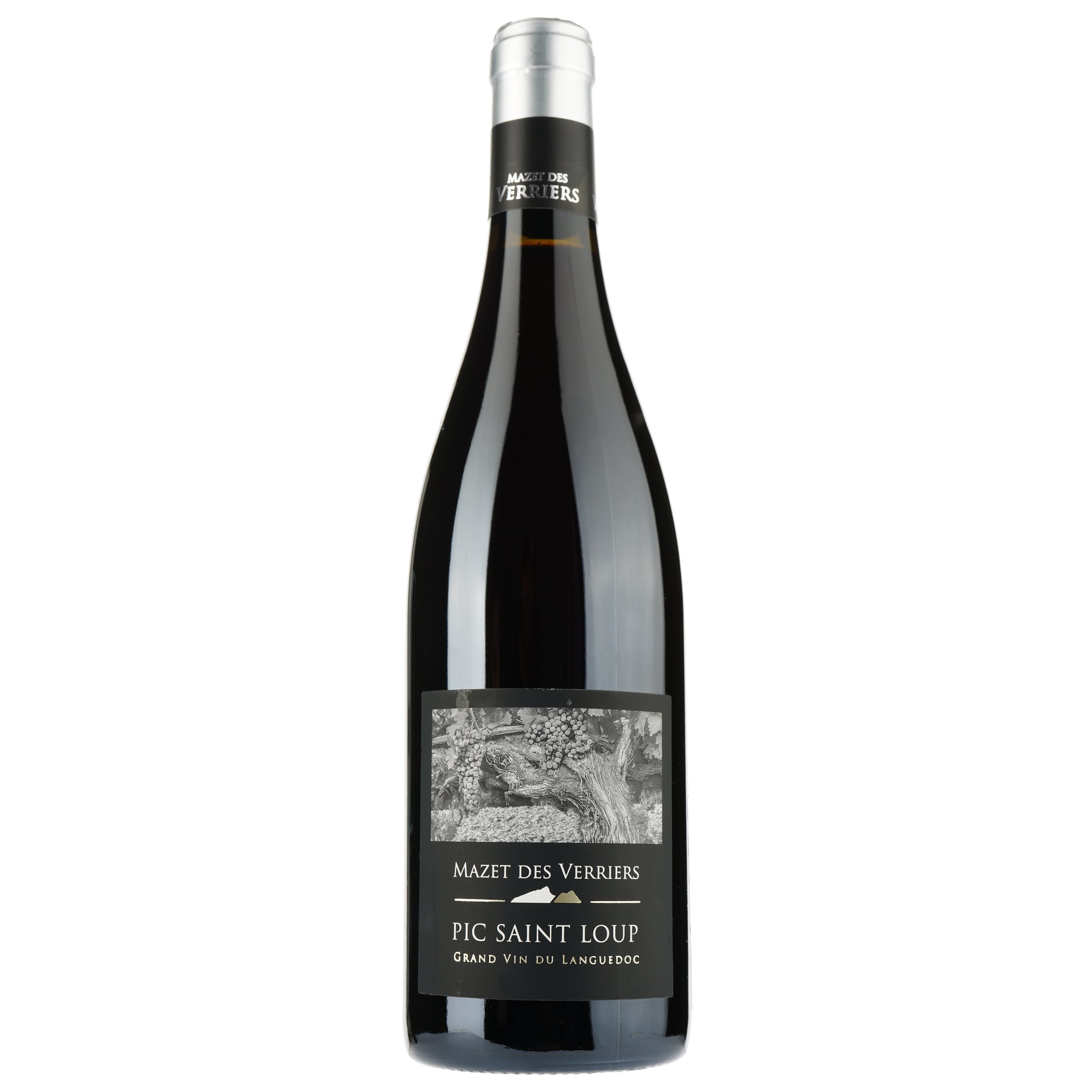 Вино Mazet Des Verriers Rouge 2021 AOP Pic Saint Loup, червоне, сухе, 0,75 л - фото 1