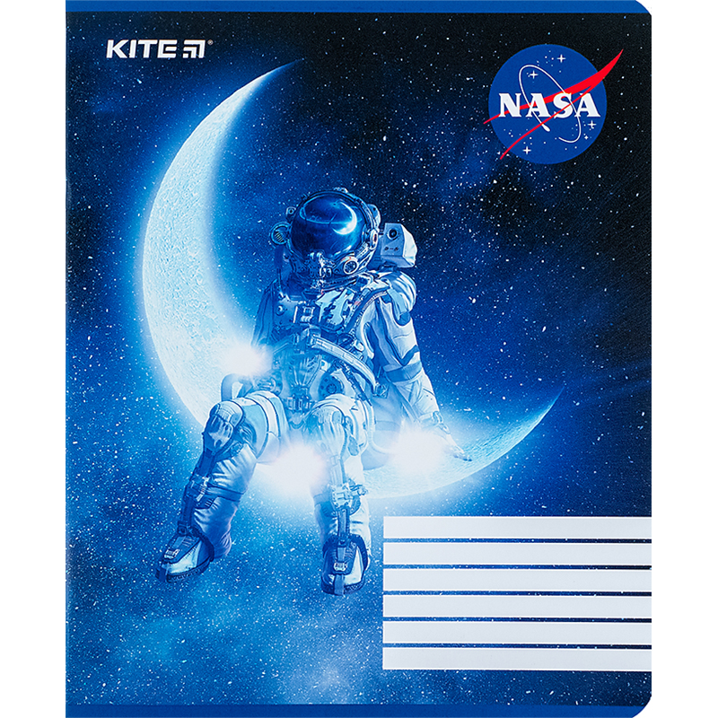 Набір зошитів Kite NASA А5 в клітинку 18 аркушів 20 шт. (NS24-236) - фото 5