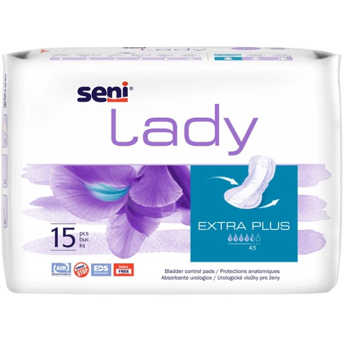 Прокладки урологические Seni Lady Extra Plus 15 шт. - фото 1