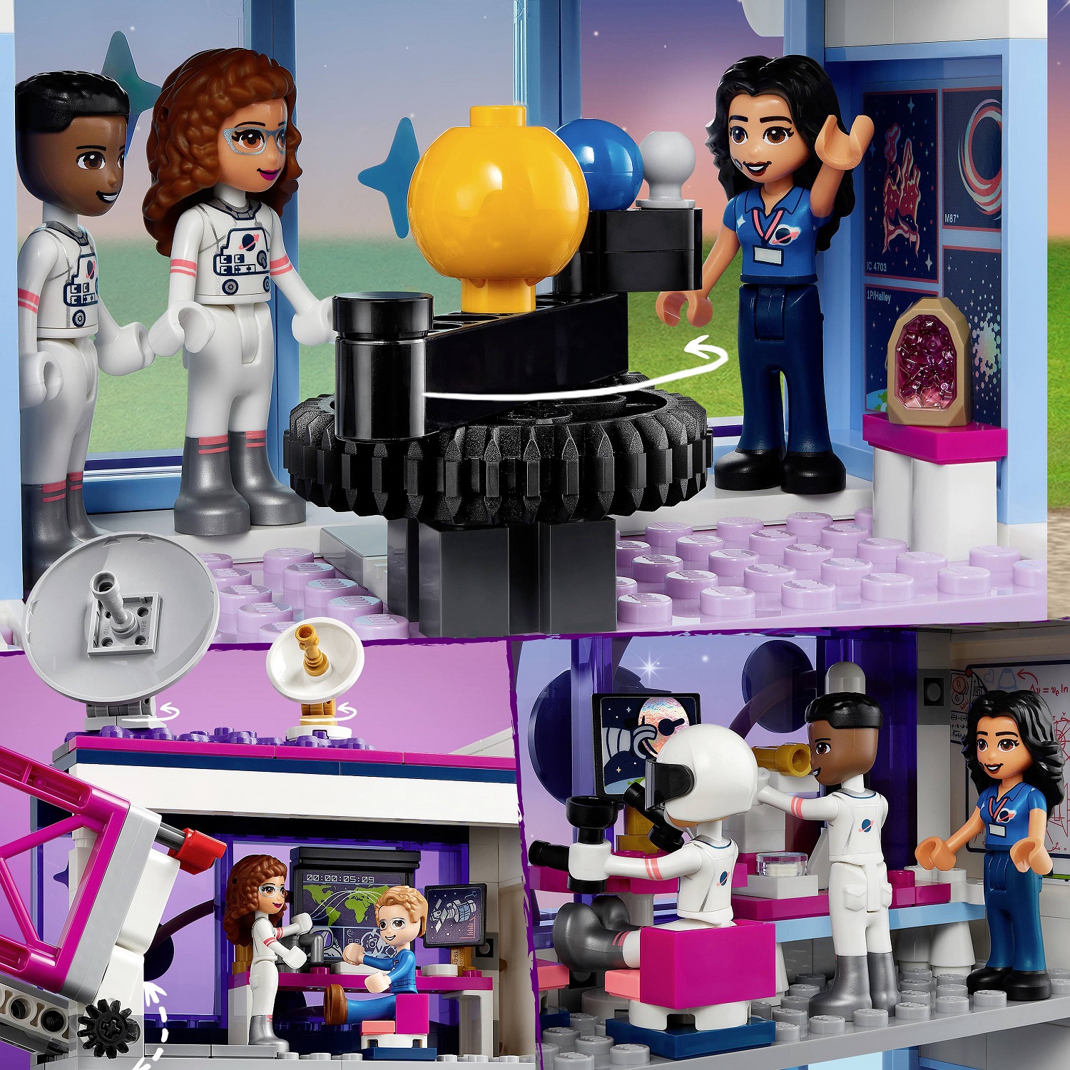 Конструктор LEGO Friends Космическая академия Оливии, 757 деталей (41713) - фото 9