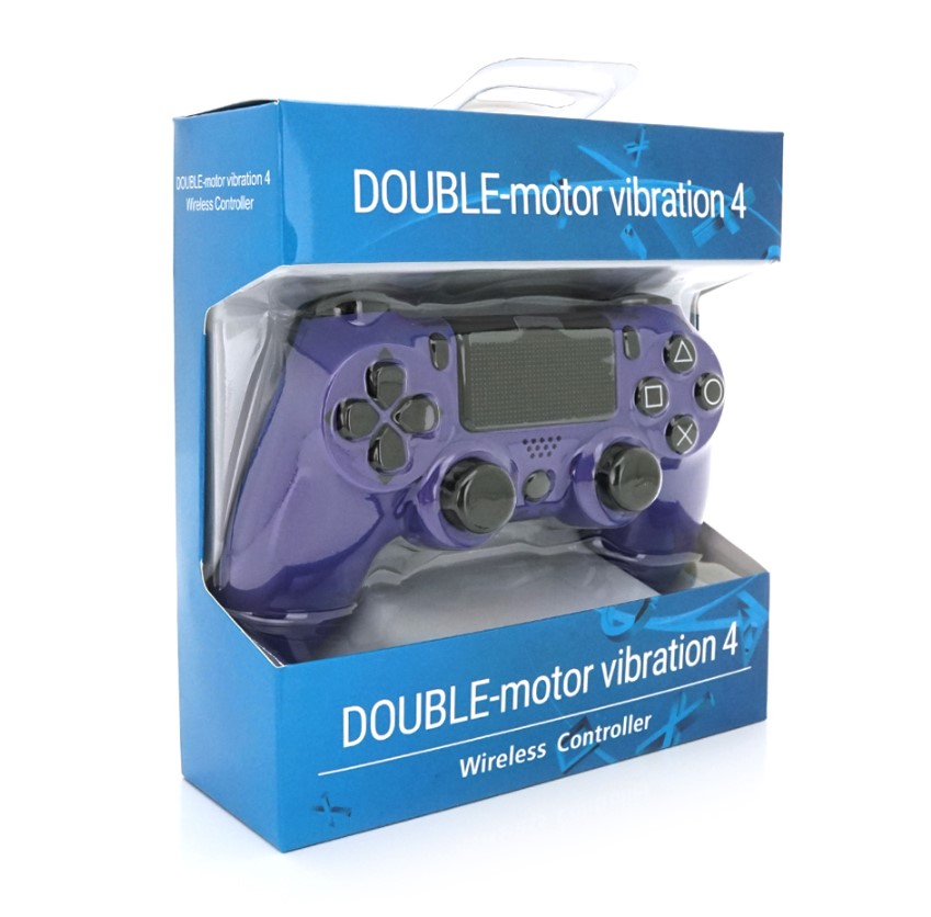 Геймпад джойстик Doubleshock Wireless PS4 Double Motor Vibration DualShock 4 Purple - фото 5