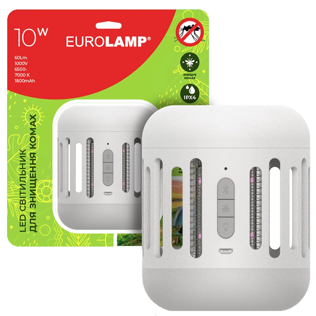 Светильник для уничтожения насекомых Eurolamp LED (MK-7W(LIGHT)) - фото 1