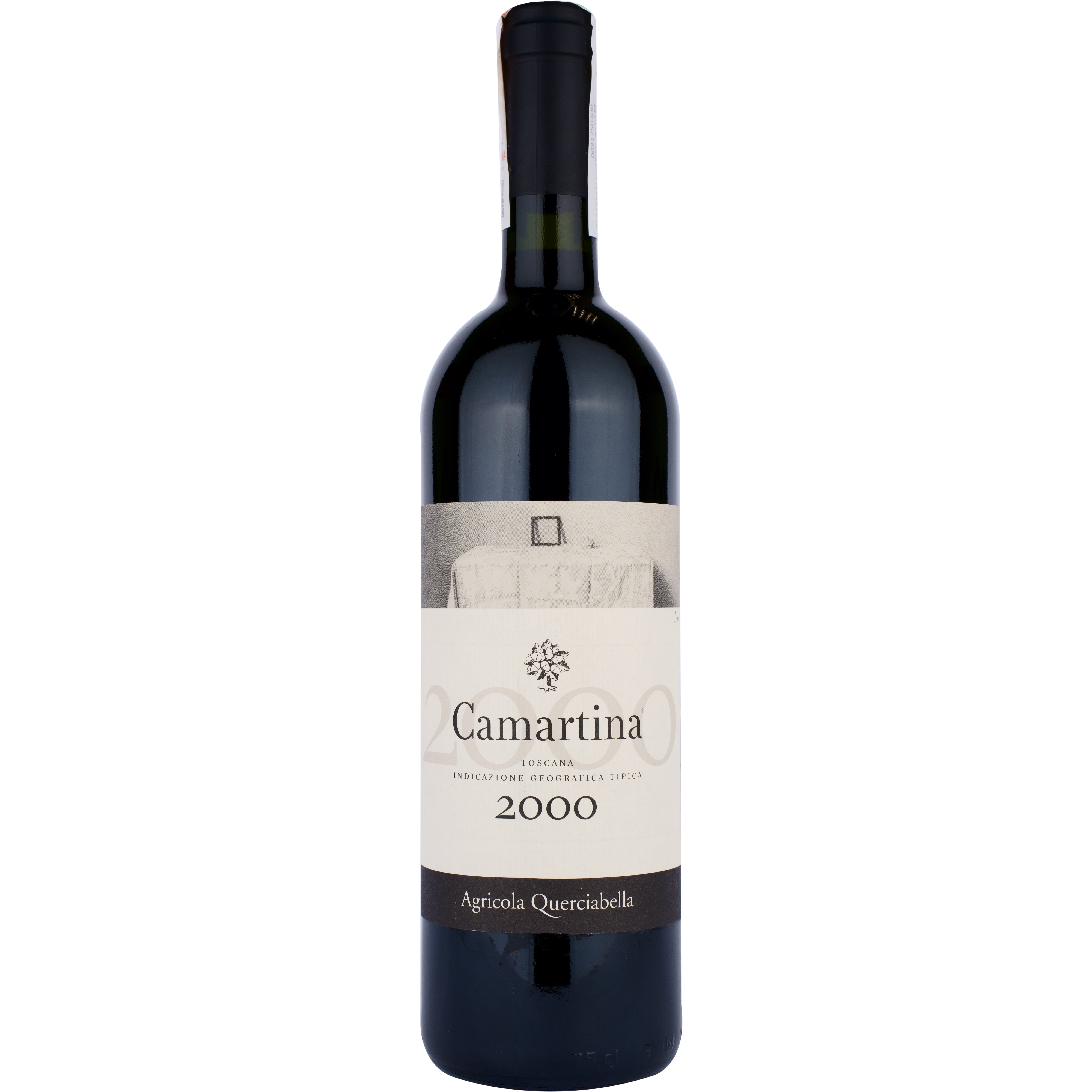 Вино Querciabella Camartina 2000 Toscana IGT, червоне, сухе, 0,75 л - фото 1