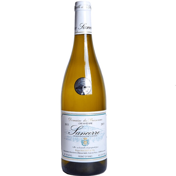 Вино Domaine des Buissonnes Sancerre, біле, сухе, 12,5%, 0,75 л - фото 1