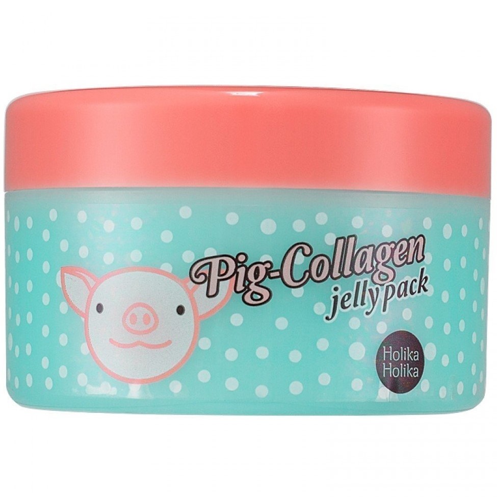 Нічна маска Holika Holika Pig-Collagen Jelly Pack Колаген, 80 г - фото 1