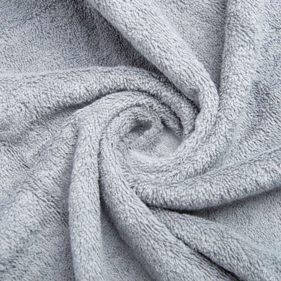 Полотенце махровое Ideia Версаче, для лица и рук, хлопок, 70х140 см, серый - фото 2