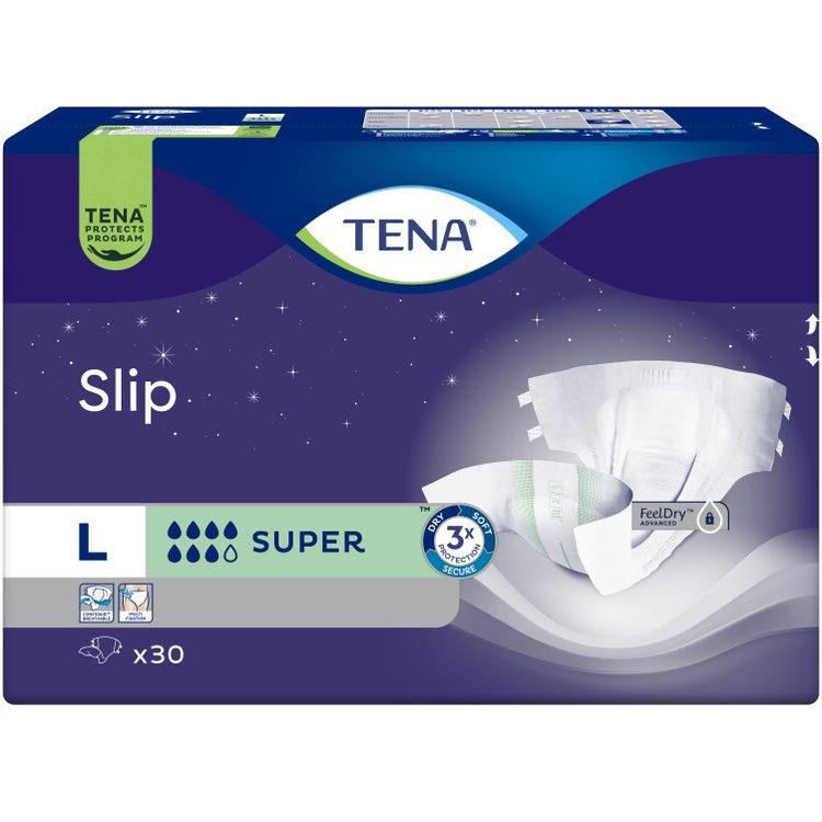 Подгузники для взрослых Tena Slip Super Larg 30 шт. - фото 2