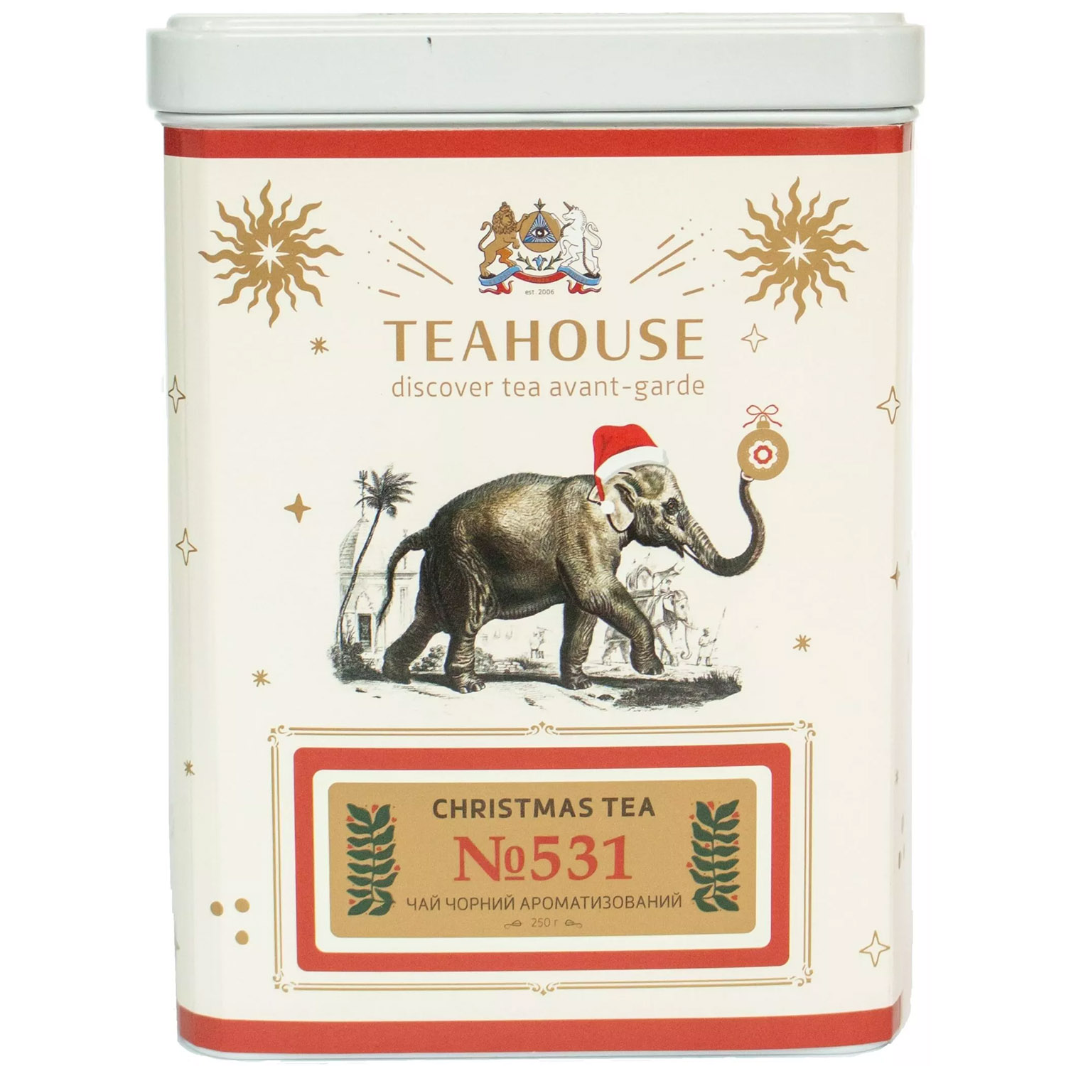 Чай чорний Teahouse Christmas Tea №531, 250 г - фото 1