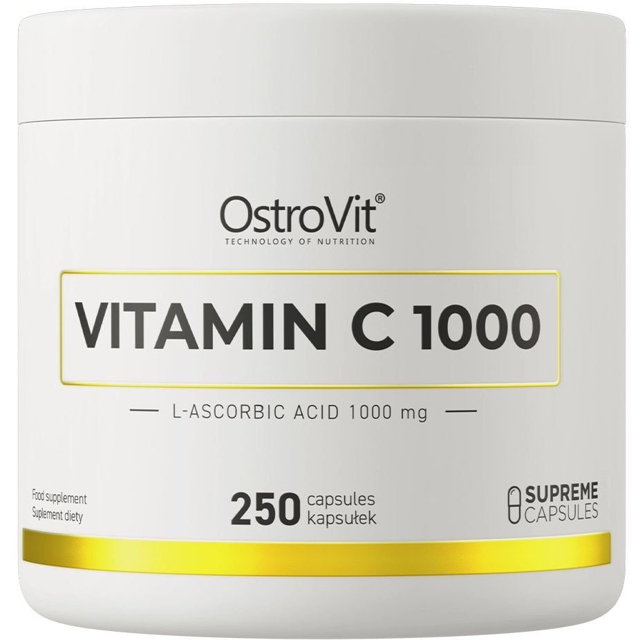 Вітамін OstroVit Vitamin C 1000 250 капсул - фото 1