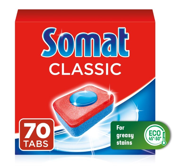 Таблетки Somat Classic для посудомоечных машин, 70 шт. - фото 2