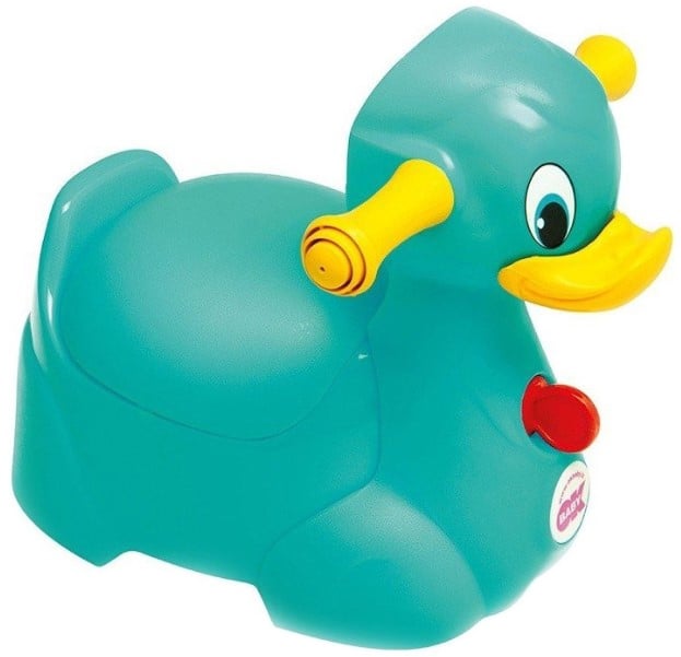 Горшок музыкальный OK Baby Quack, бирюзовый (37077230) - фото 1