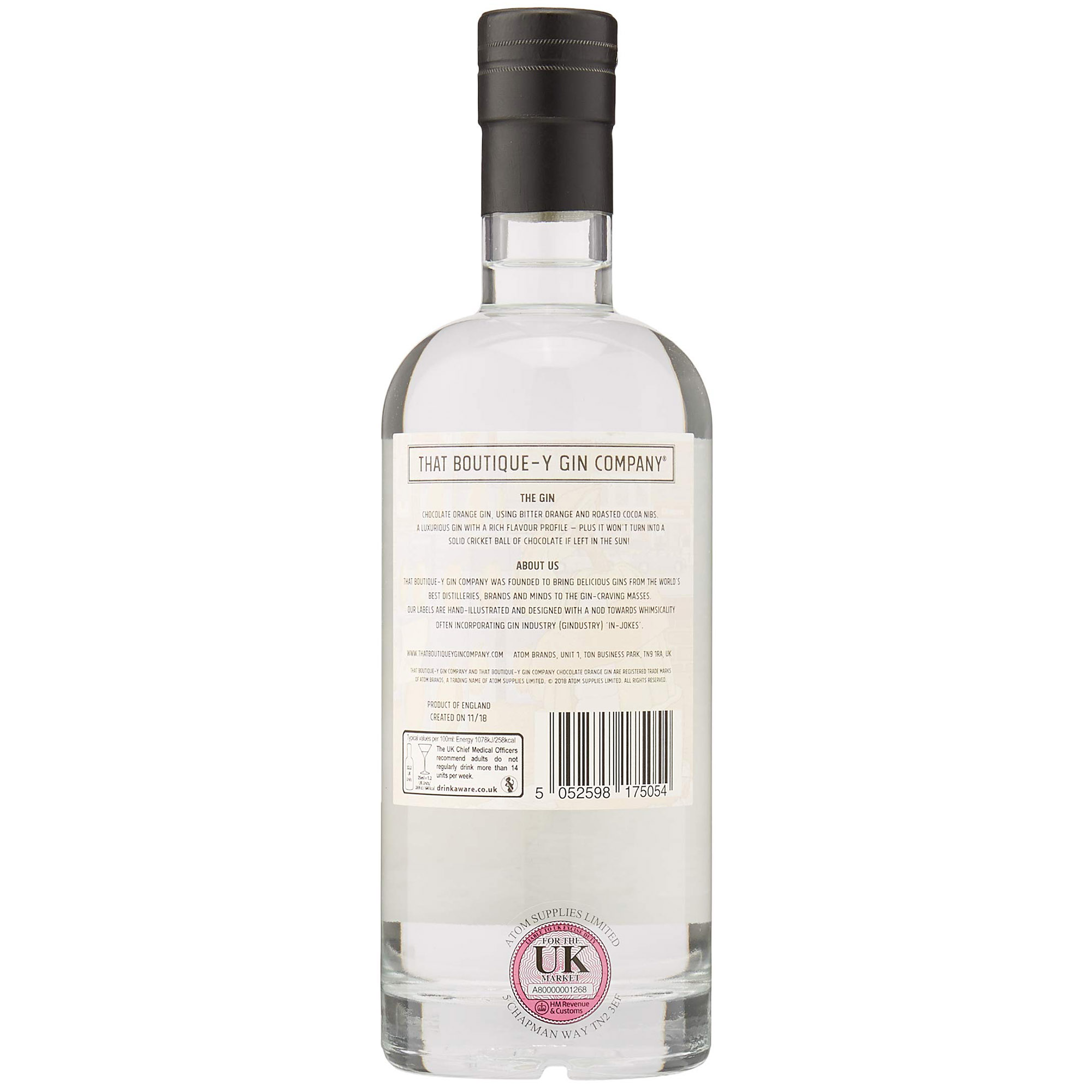 Джин That Boutique-Y Gin Company Chocolate Orange Gin 46% 0.7 л - фото 2