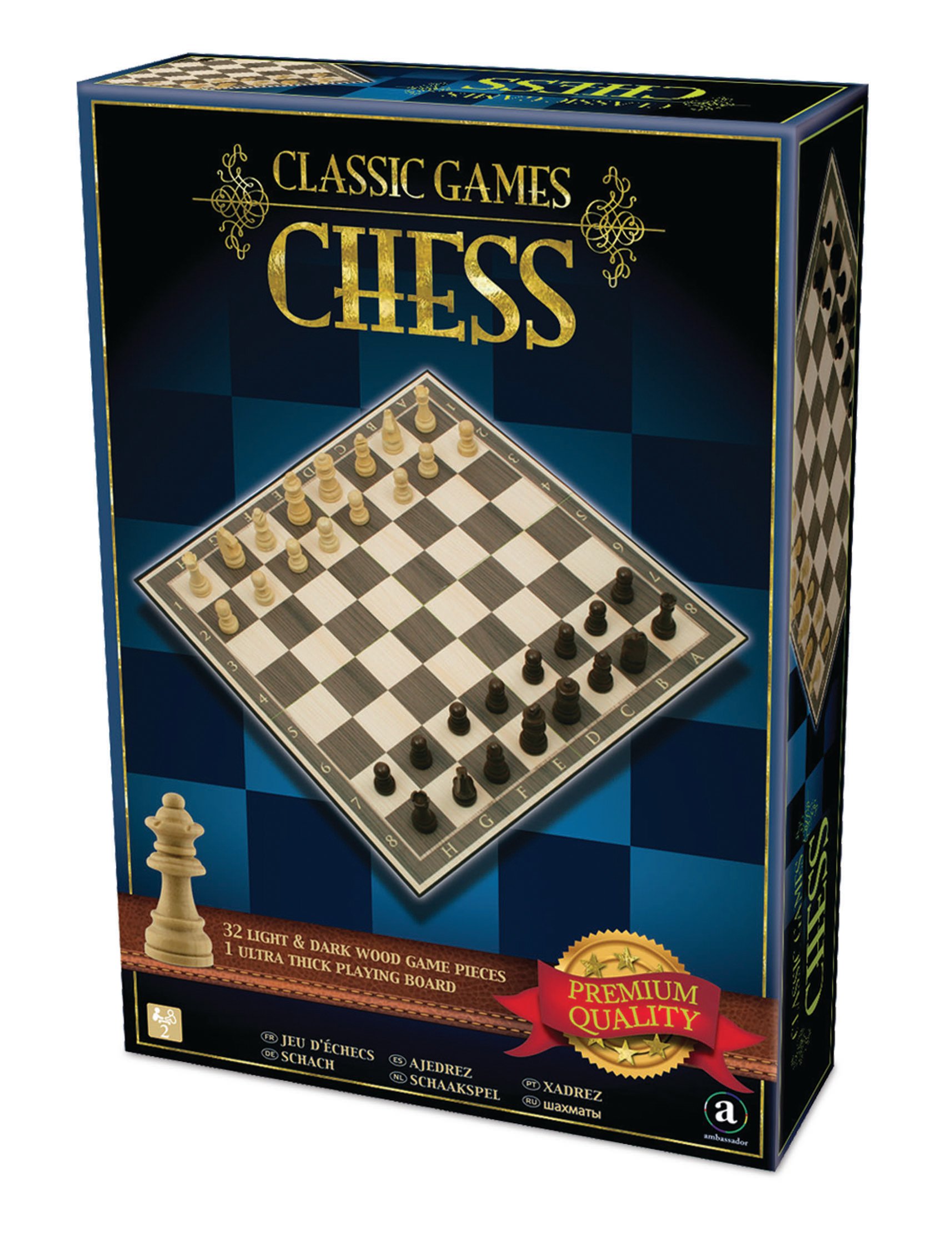 Настольная игра Merchant Ambassador Шахматы деревянные (ST001) - фото 5
