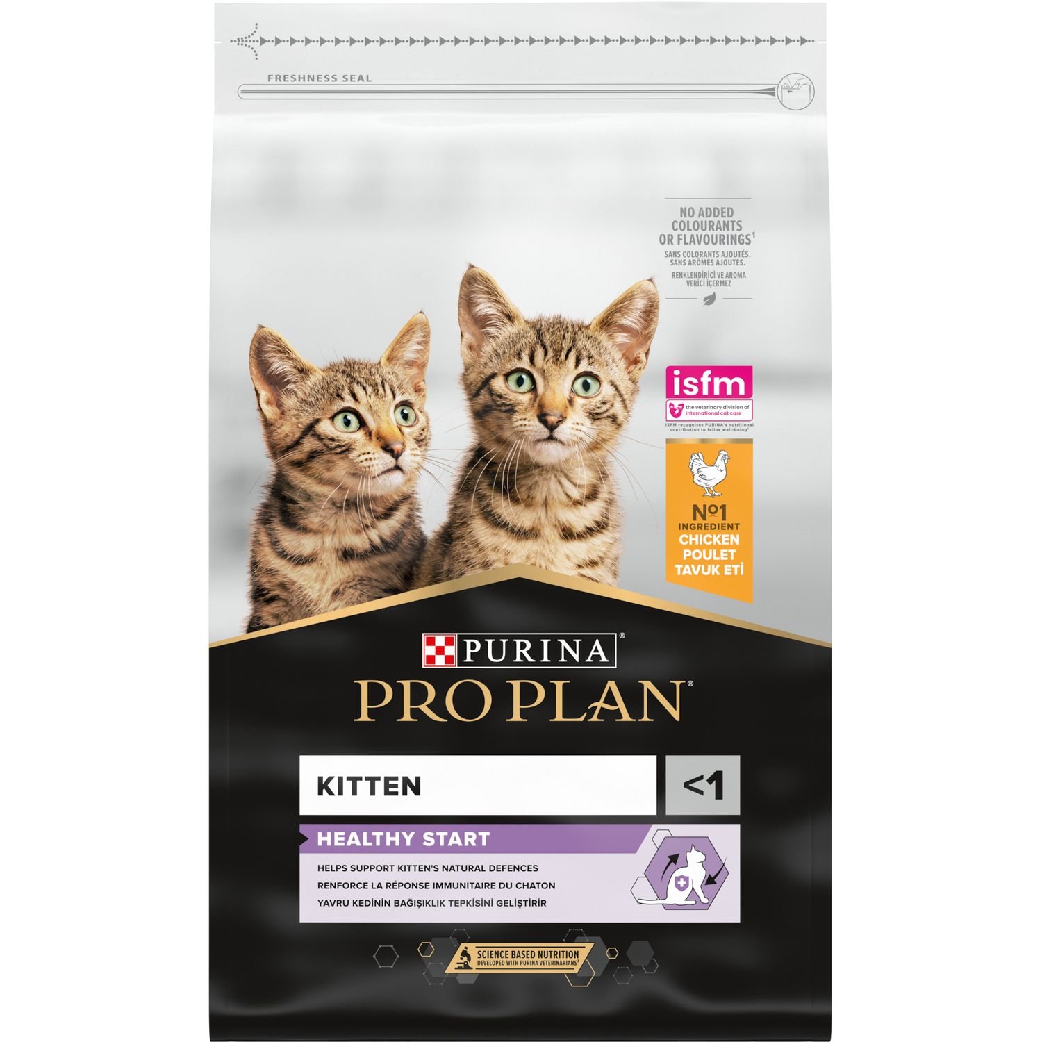 Сухой корм для котят Purina Pro Plan Kitten <1 Healthy Start с курицей 10 кг (12434281) - фото 1