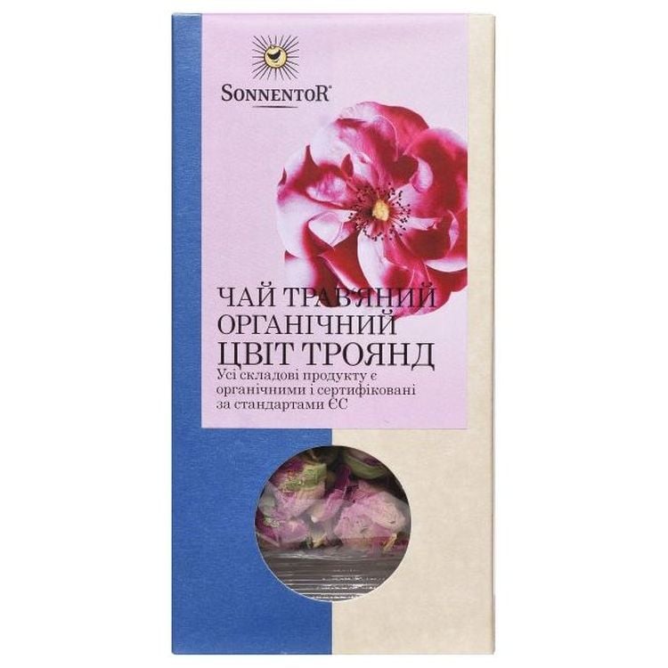 Чай травяной Sonnentor Цветы роз органический, 30 г - фото 1