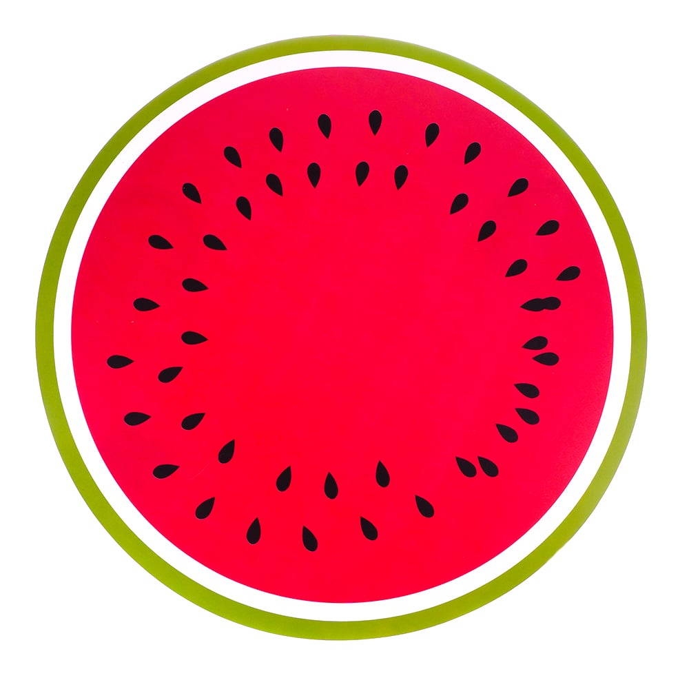 Сервірувальний килимок Offtop D1, круглий, червоний (862083) - фото 1