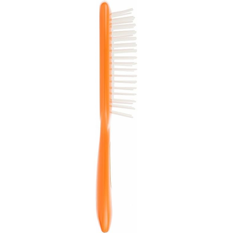 Щетка для волос Janeke Superbrush, оранжевая с белым - фото 2