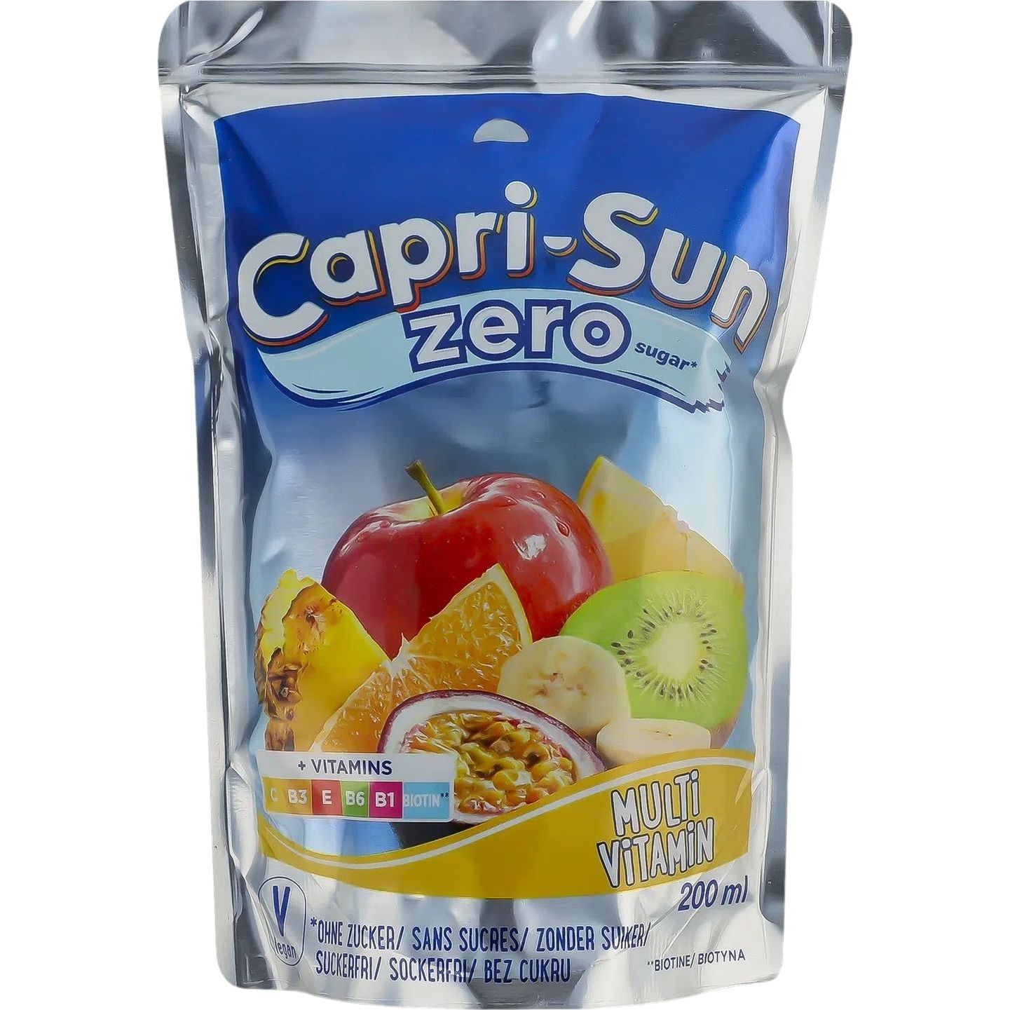 Напиток соковый Capri-Sun Zero Multivitamin 200 мл - фото 1