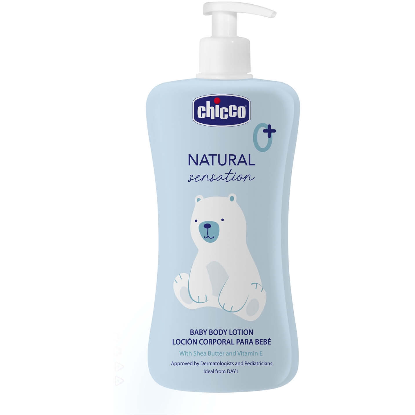 Лосьйон для тіла Chicco Natural Sensation Baby Body Lotion з маслом ши та рисовою олією 500 мл (11519.00) - фото 1