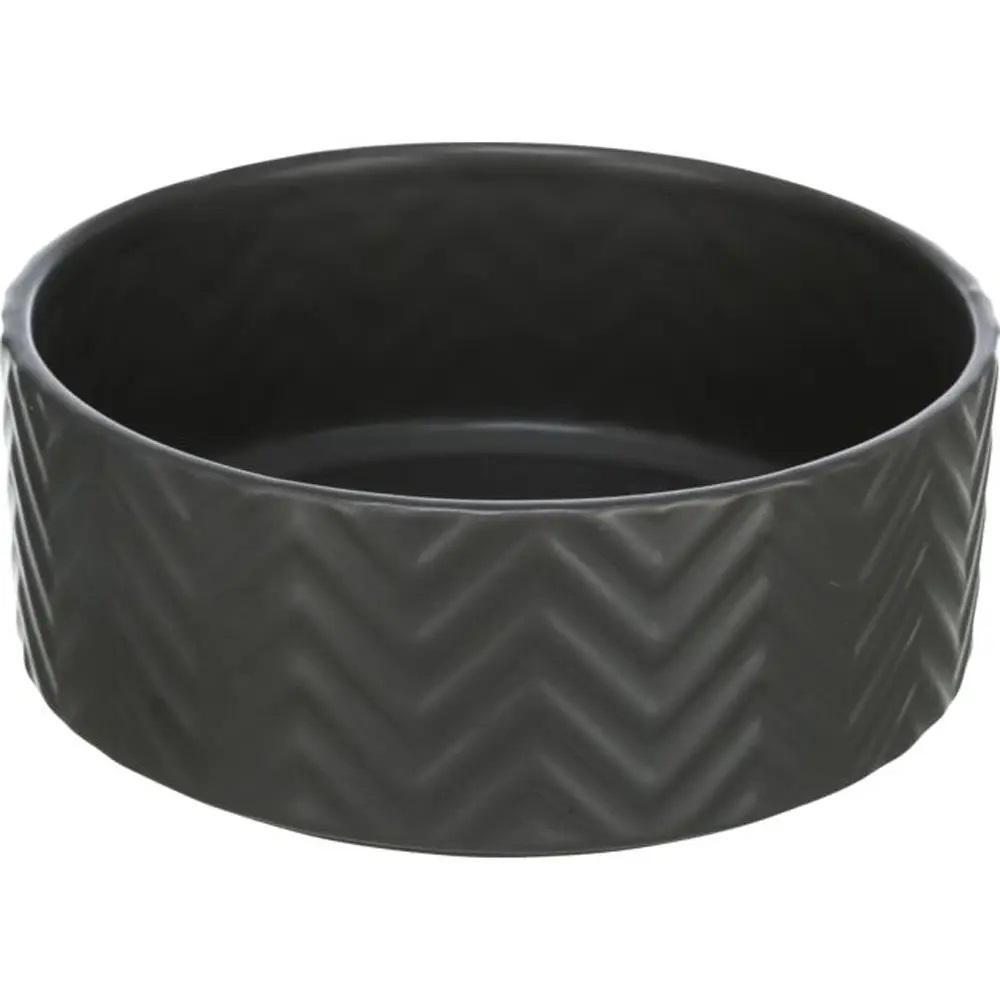 Миска для собак Trixie, керамічна, 1,6 л, d20 см, чорний (25022) - фото 1