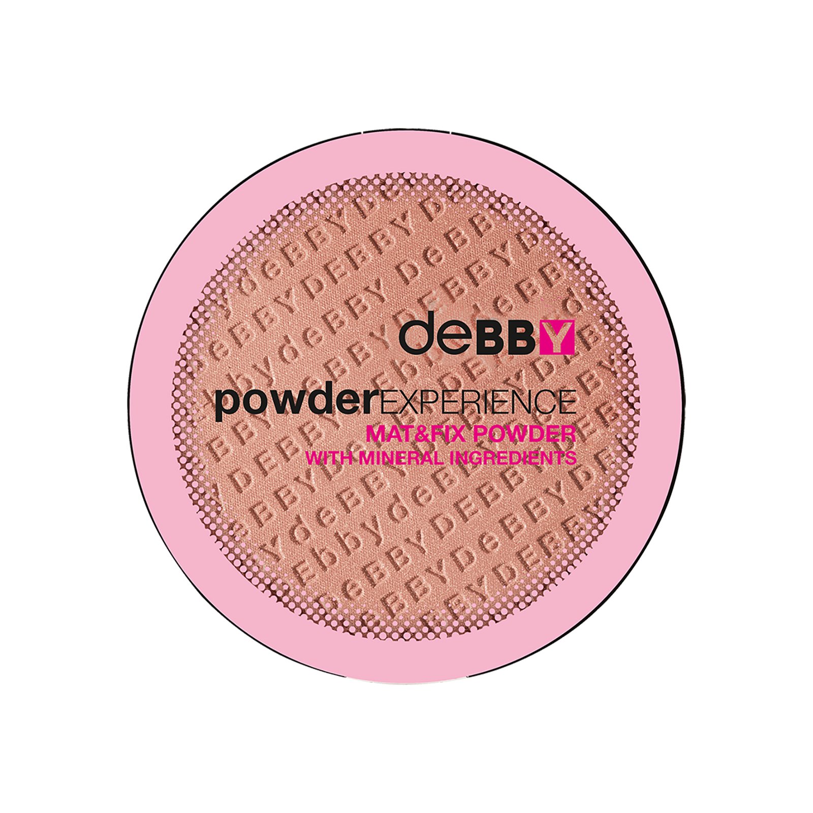Компактна пудра для обличчя Debby Powder Experience Compact Powder (відтінок 3), 8,5 г - фото 1