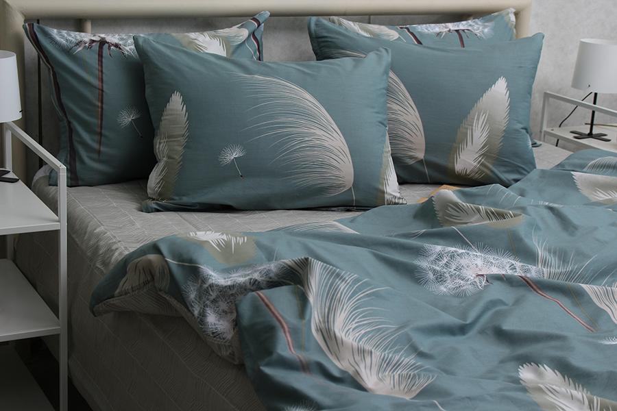 Комплект постельного белья TAG Tekstil с компаньоном Евро 000267450 (S537) - фото 6