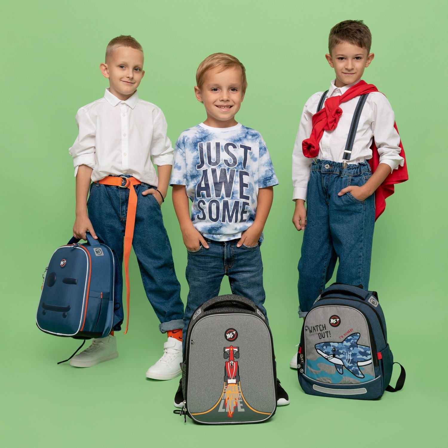 Рюкзак каркасний Yes H-100 Skate Boom, синій (552126) - фото 15