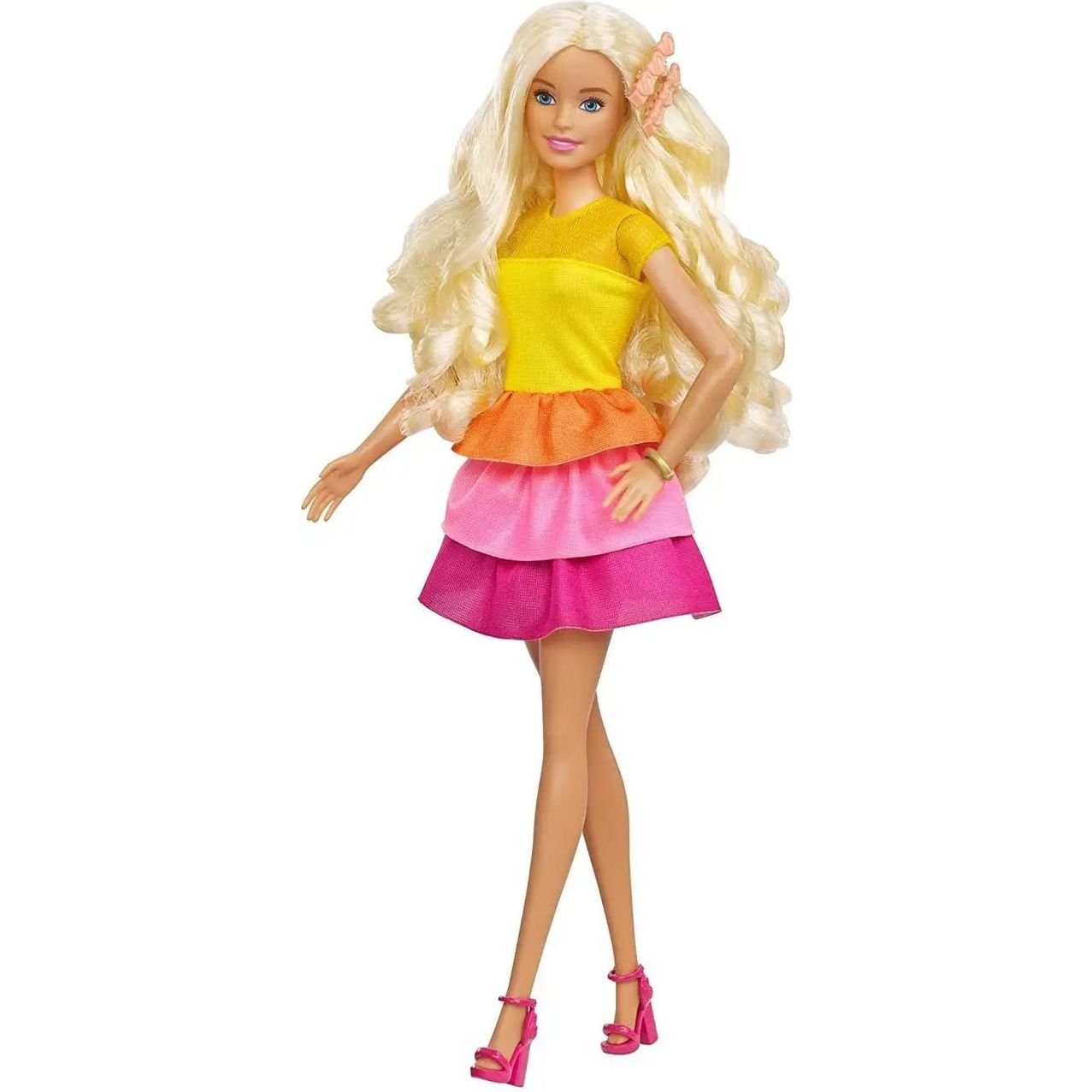 Кукла Barbie Модница Шикарные локоны (GBK24) - фото 1