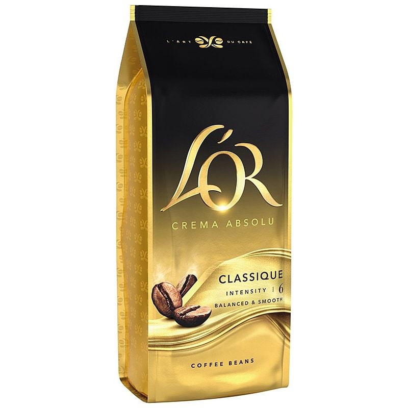 Кава в зернах L'OR Crema Absolute Classic, 1 кг (857052) - фото 1