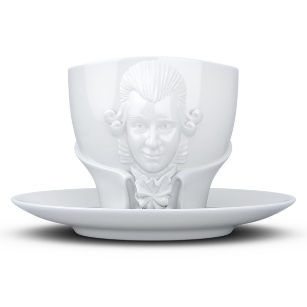 Чашка з блюдцем Tassen Моцарт 260 мл, порцеляна (TASS800201/TR) - фото 1