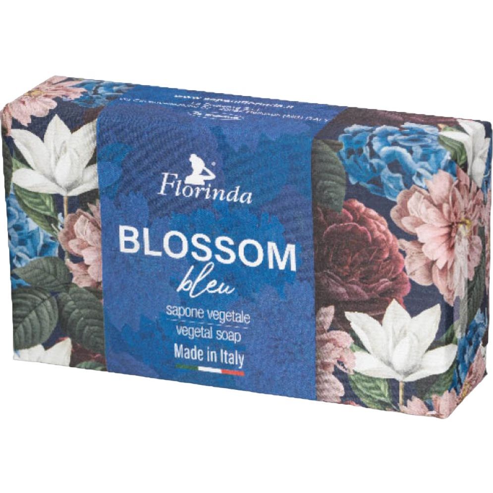 Мыло натуральное Florinda Синие цветы, 200 г - фото 1
