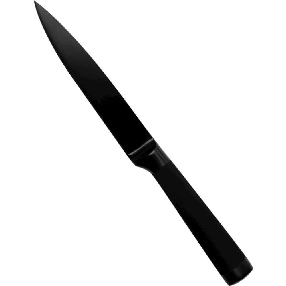 Нож кухонный Bergner Blackblade 12.5 см (BG-8772) - фото 1