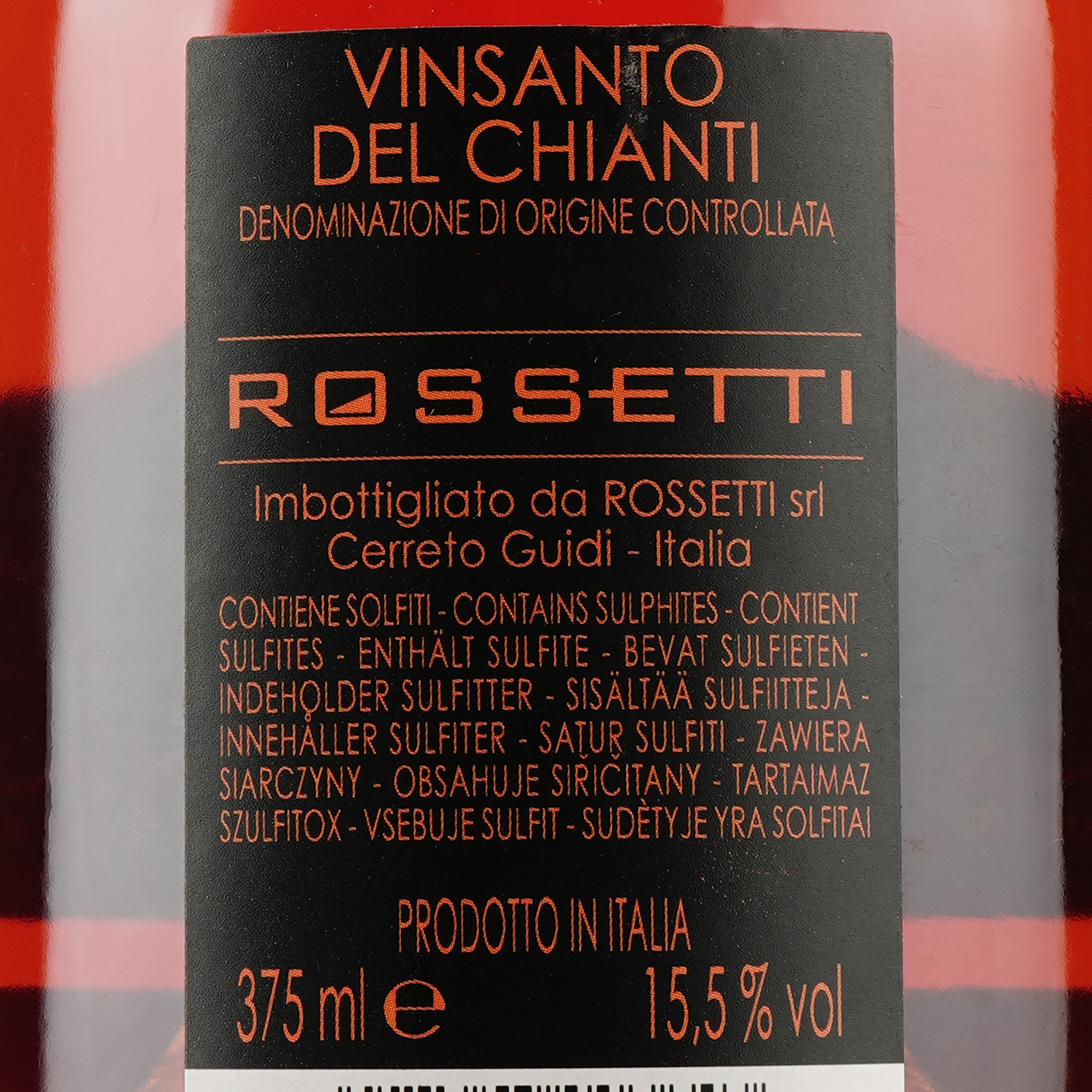 Вино Tenute Rossetti Il Nostro Vinsanto Del Chianti, біле, солодке, 15,5%, 0,375 л - фото 3