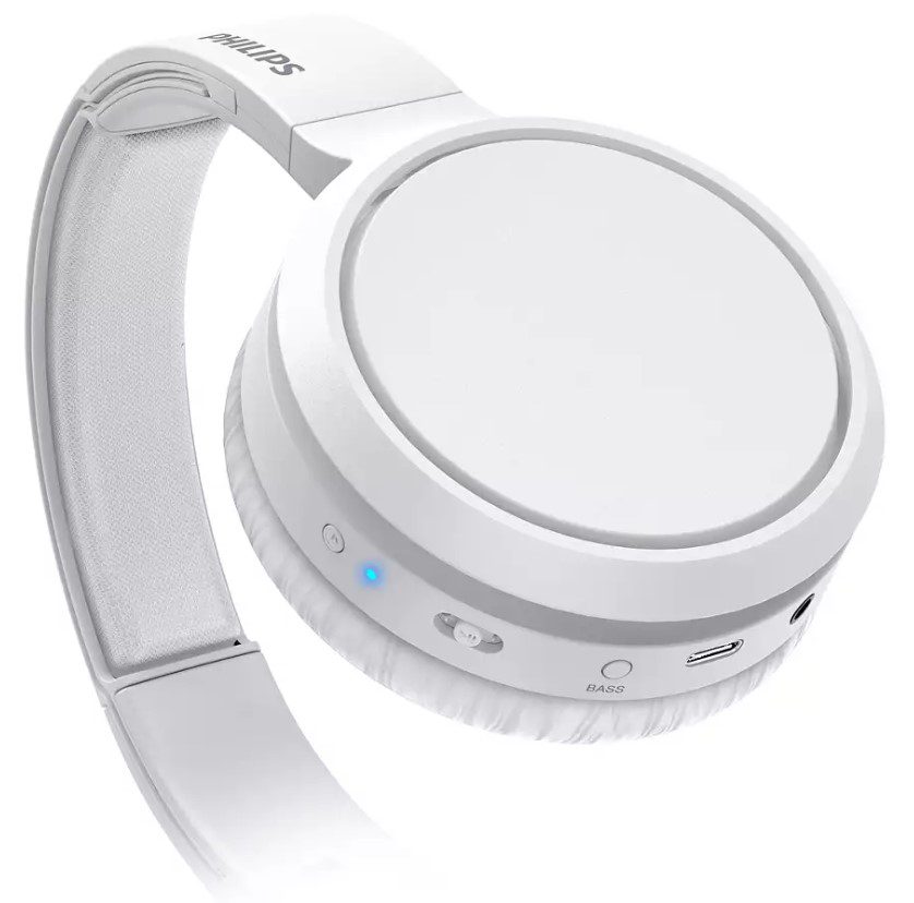 Навушники Philips TAH5205 Over-ear ANC Wireless Mic White - фото 6