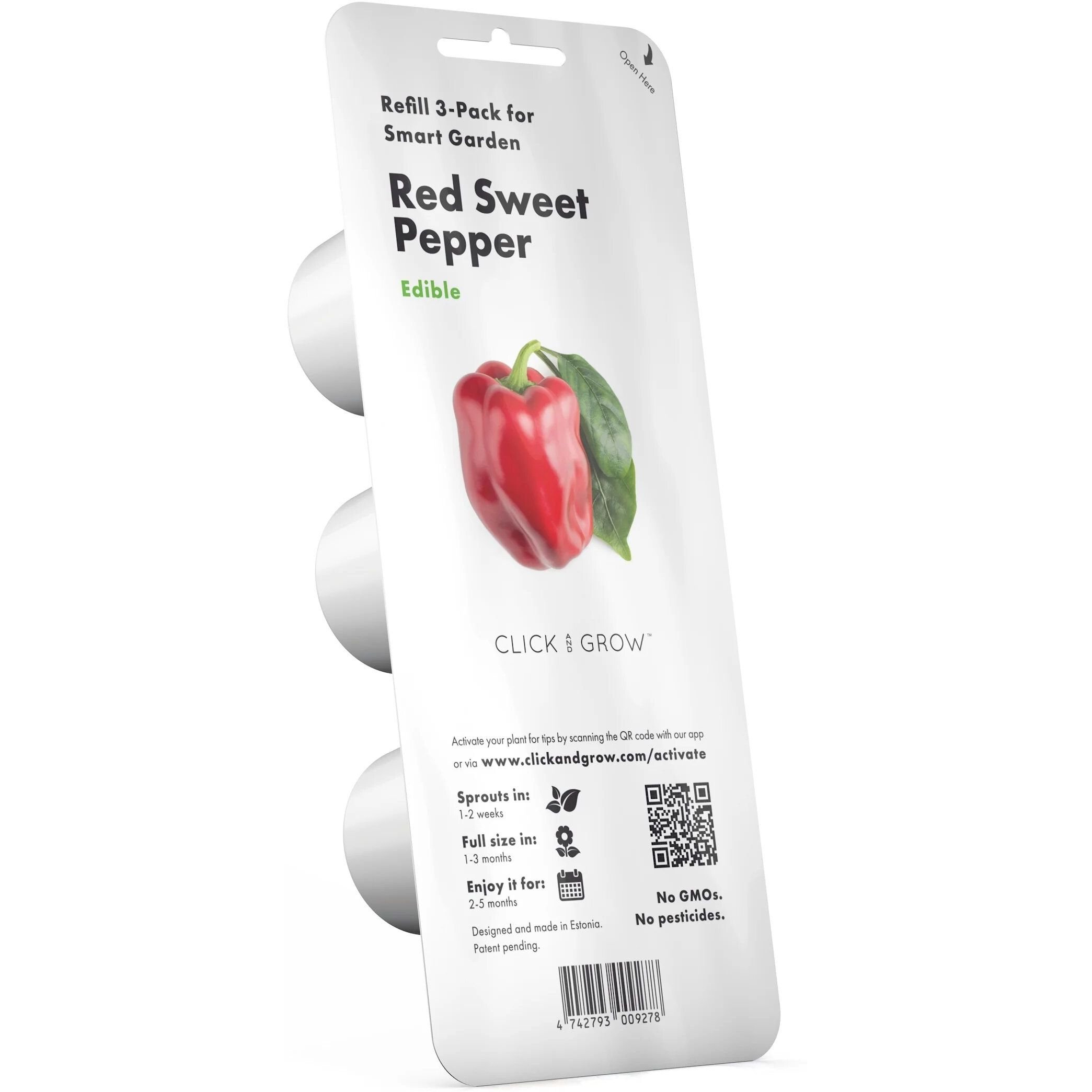 Сменный картридж Click & Grow Smart Garden Красный сладкий перец, 3 капсулы (9278) - фото 2