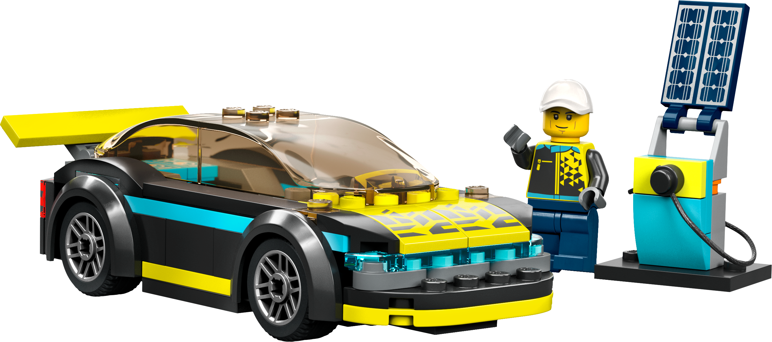 Конструктор LEGO City Електричний спортивний автомобіль, 95 деталей (60383) - фото 2