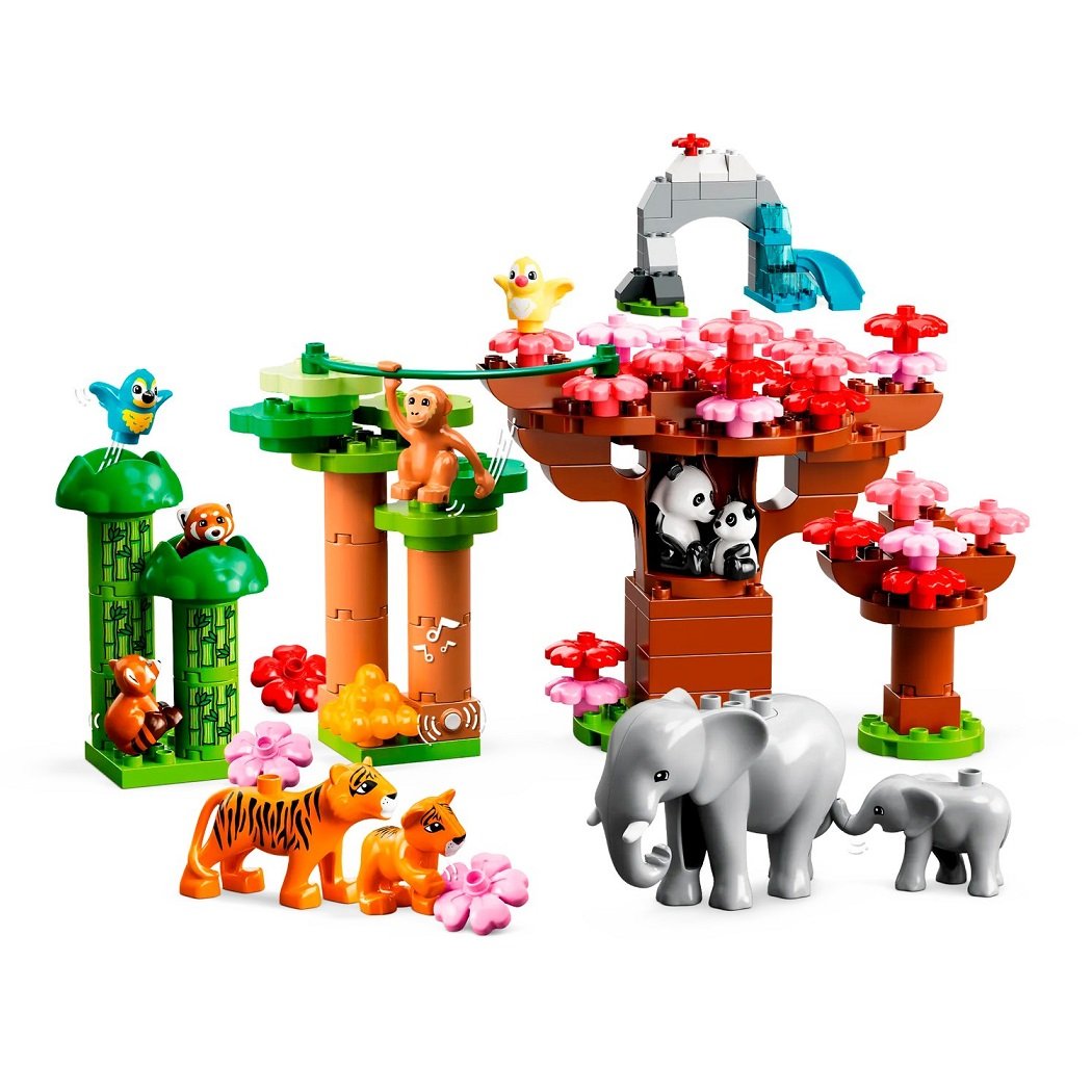 Конструктор LEGO DUPLO Дикі тварини Азії, 117 деталей (10974) - фото 3