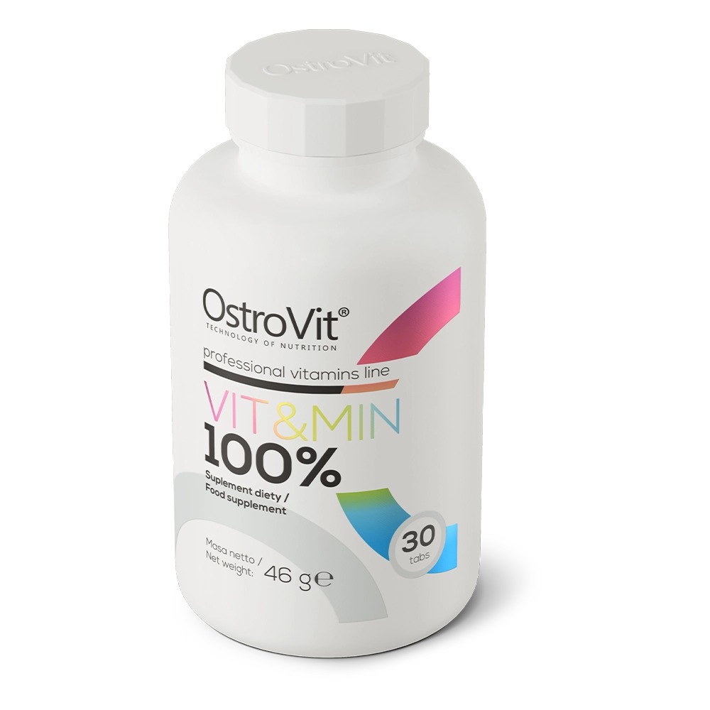 Витаминно-минеральный комплекс OstroVit 100% Vit&Min 30 таблеток - фото 2