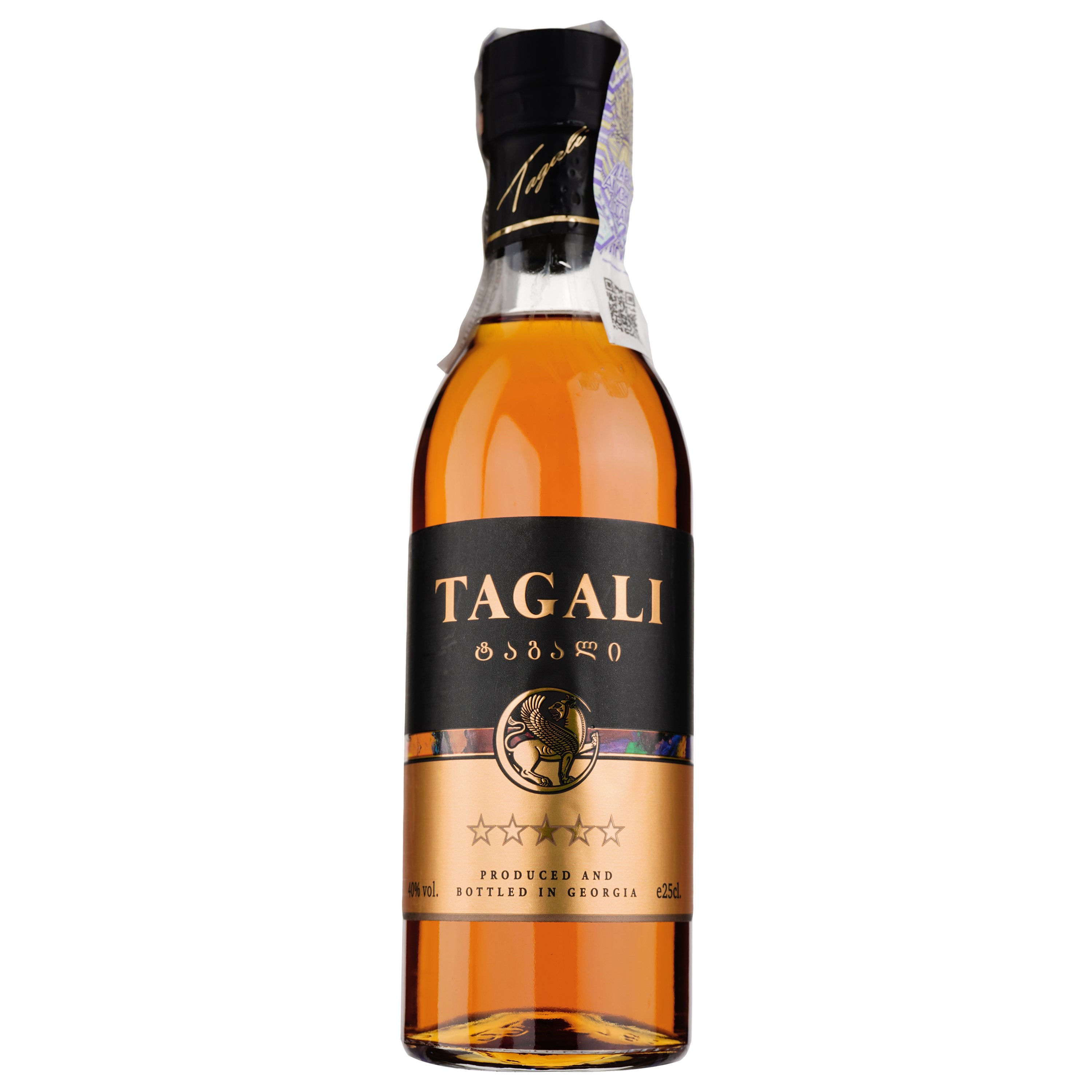 Оригинальный спиртной напиток Tagali 5 звезд, 40%, 0,25 л (865820) - фото 1
