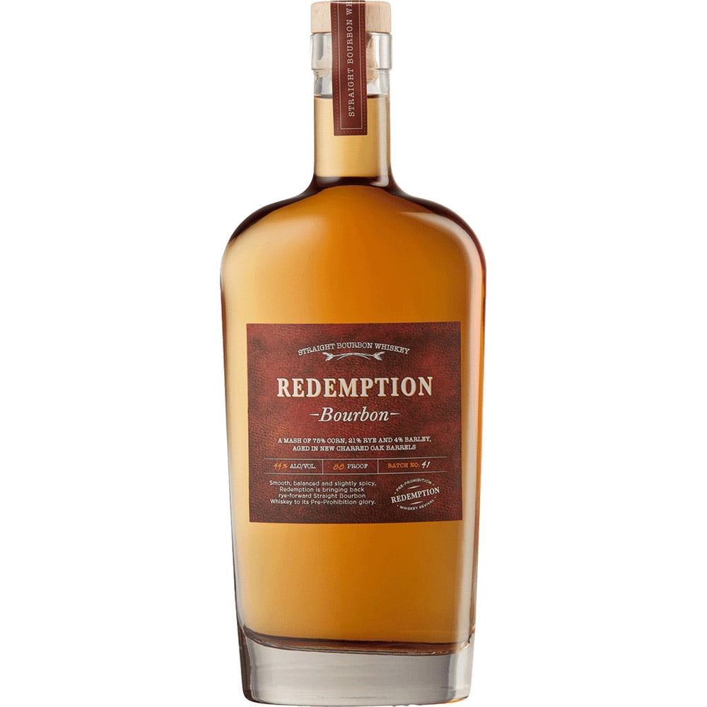 Виски Redemption Bourbon 88 Proof 44% 0.75 л - фото 1