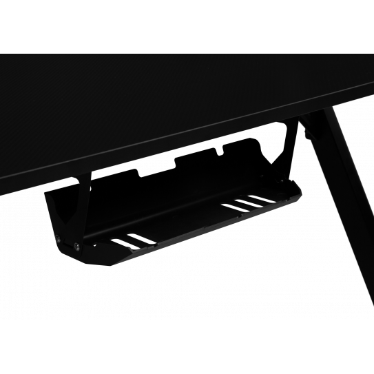 Геймерский компьютерный стол GT Racer T-1213, 120x60x73 Black (T-1213 (120x60x73) Black) - фото 7