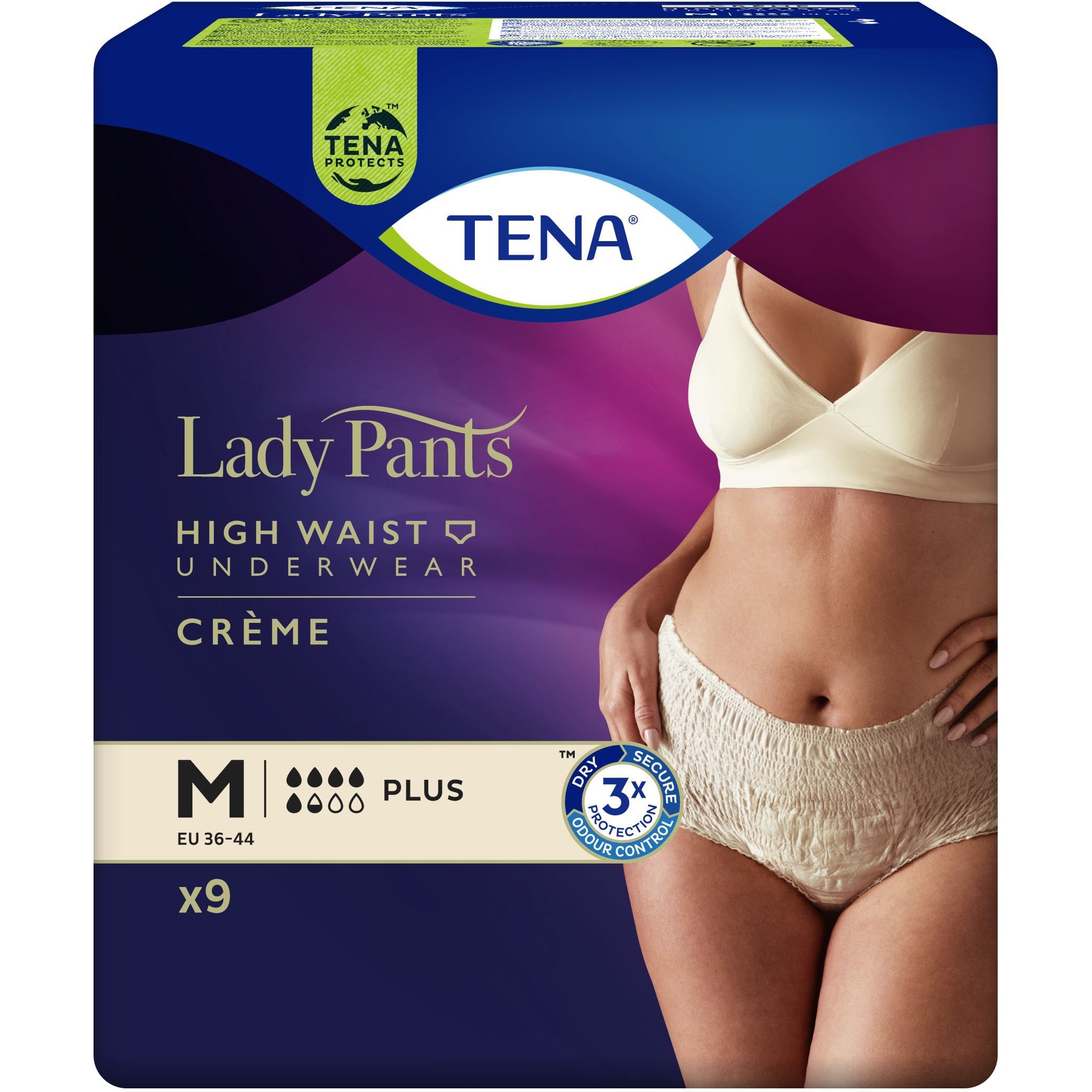 Урологические трусы для женщин Tena Lady Pants Plus M, 9 шт. - фото 2