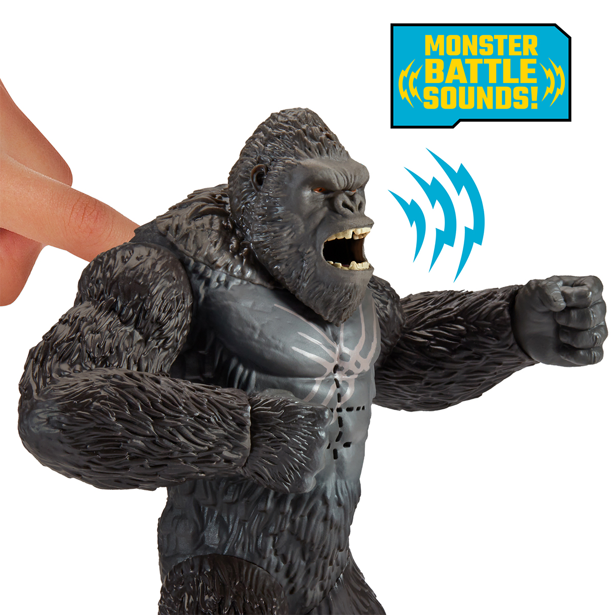 Ігрова фігурка Godzilla vs Kong Конг готовий до бою зі звуком 18 см (35507) - фото 2