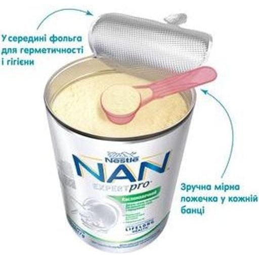 Детская смесь начальная NAN ExpertPro кисломолочная сухая, 400 г - фото 5