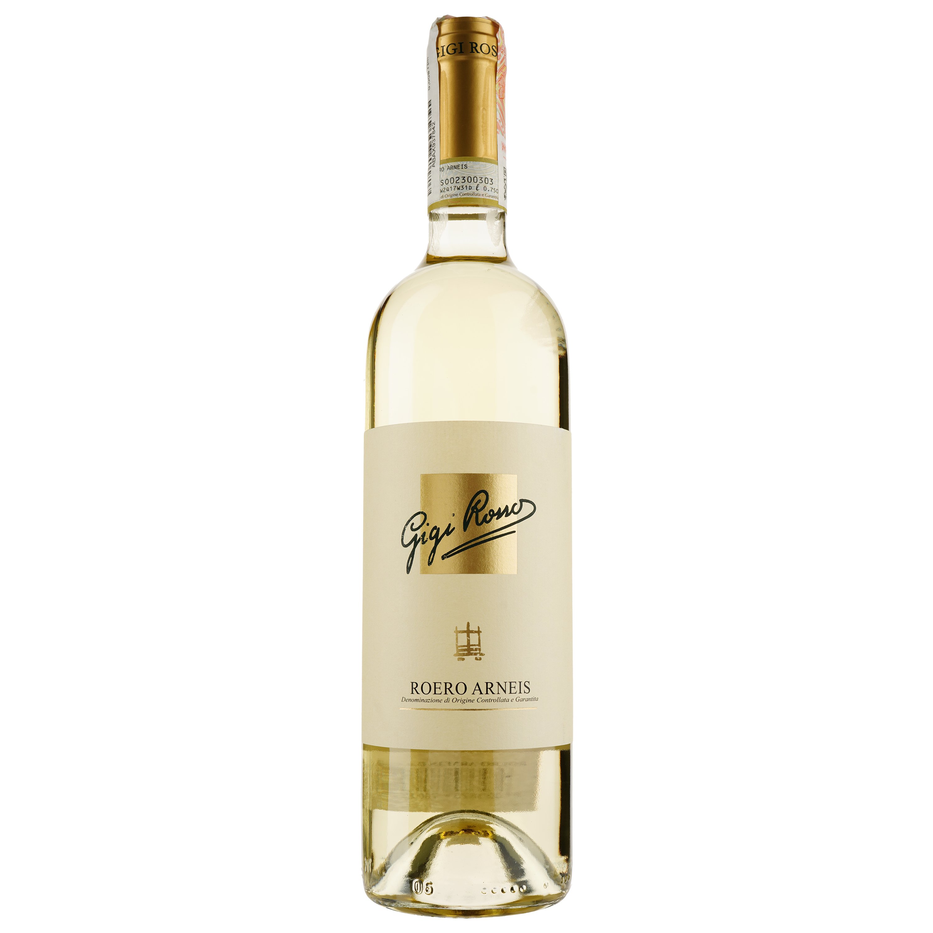 Вино Gigi Rosso Roero Arneis docg 2019, 13%, 0,75 л (ALR15933) - фото 1